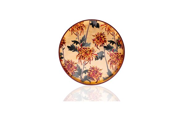 Khay tròn hoa cúc - KHAY02010052