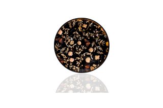 Khay tròn hoa lá - KHAY02010064