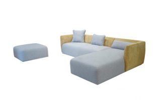 Monaco left corner sofa + Fabric 2041/13 +141/23