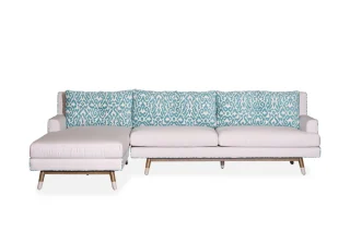 Pio right corner sofa fabric VACT6171/VACT4400