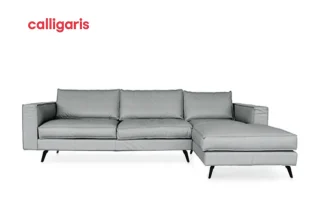 Sofa Square Next Góc Trái 2m7 (Ciment Leather L4Y)