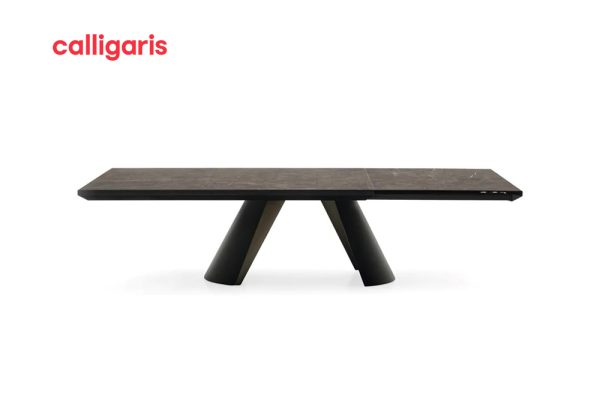 Bàn ăn Apian 10 chỗ ceramic (mở rộng 2m–3m)