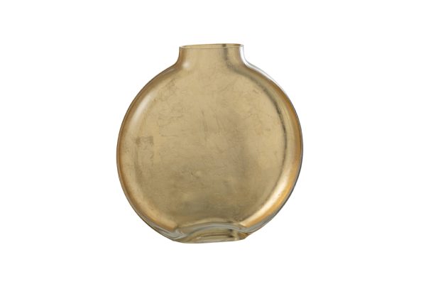 Bình hoa Miki Verre màu gold lớn 28833J