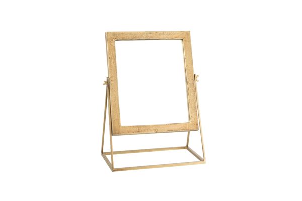 Gương vuông màu gold 27330J