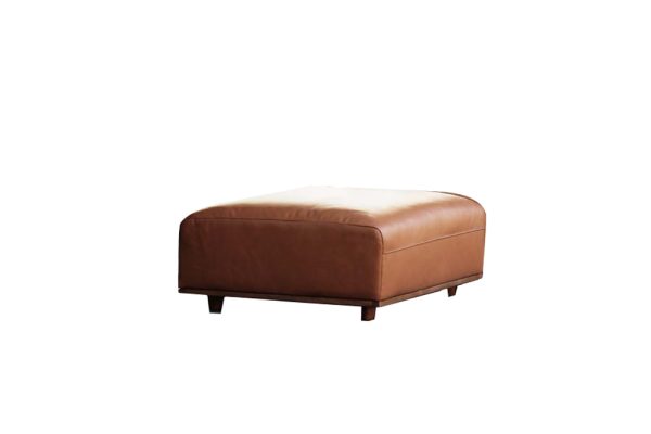 Limited dura stool - cognac leather
