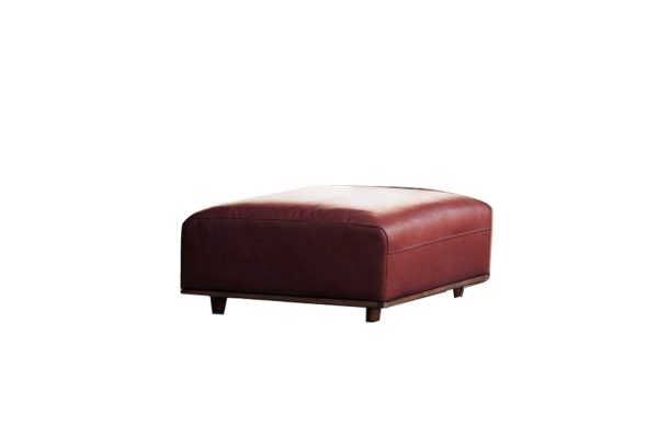 Limited dura stool - red leather