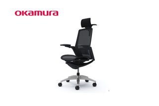 Ghế làm việc xoay Finora F1E1 màu đen