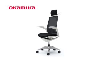 Ghế làm việc xoay Finora F1G1 màu đen