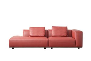 Sofa Limited Dura Góc Phải 2m8 (Màu Brick Red,Kèm đôn)