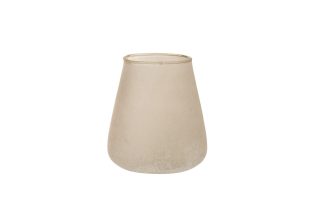 Bình thủy tinh Powder hồng M