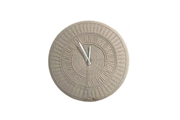 Đồng hồ vải màu cafe latte