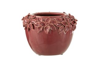 Bình trang trí gốm hồng L