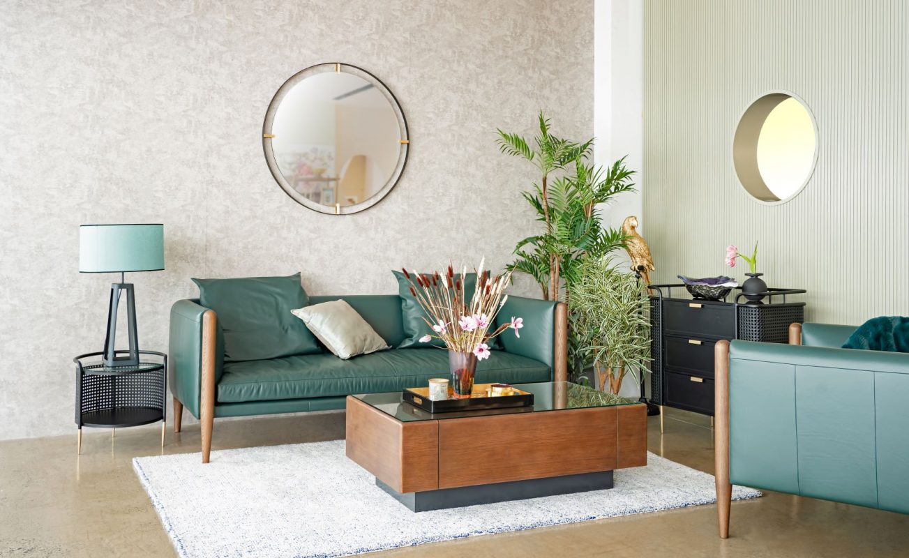 không gian phòng khách với sofa ONA Him sang trọng