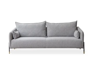 Sofa Combo 3 chỗ 2m1 (Vải Light Grey MB 40-4)