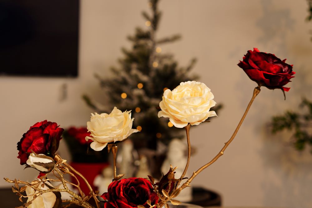 Đồ trang trí noel cho không gian phòng ăn lãng mạn