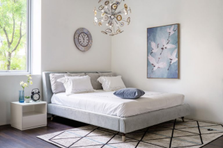 Giường Pio 1m8 vải VACT 11303