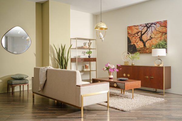 Phòng khách Osaka ấm cúng, gắn kết gia đình