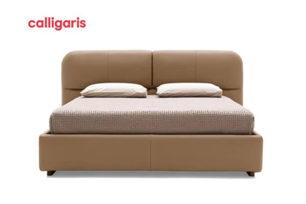 Giường Kilian 1m8 Brown L01