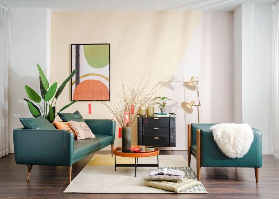 Không gian bừng sắc xuân rộn ràng với sofa ONA