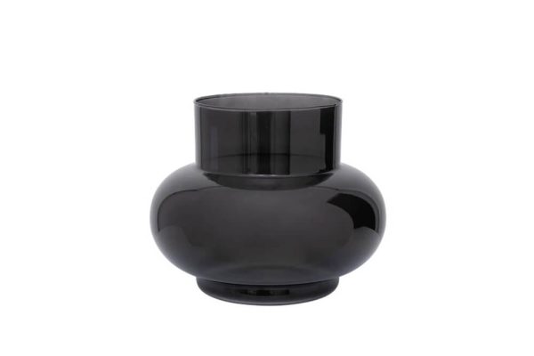 Bình trang trí Tummy màu đen