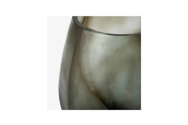 Bình trang trí màu smoke