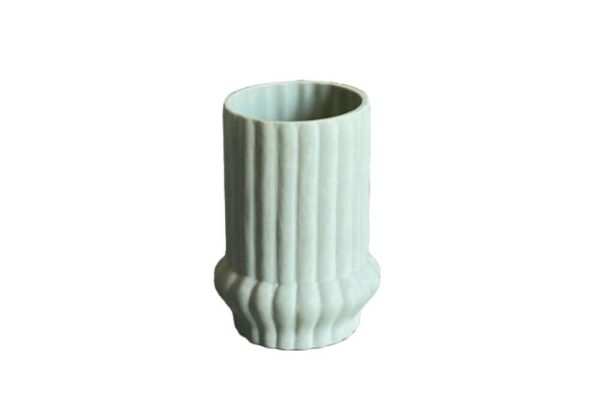 Bình trang trí tumbler opaque màu xanh