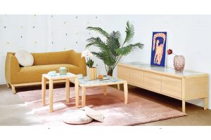 Phòng khách Tết hiện đại