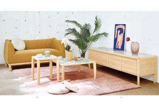 Phòng khách Tết hiện đại