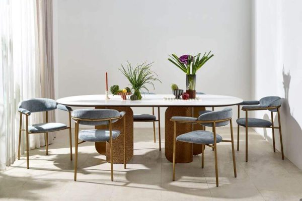 Bộ bàn ăn trong Bộ sưu tập Moretti