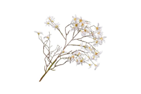 Cành hoa Forsythia màu trắng 101cm
