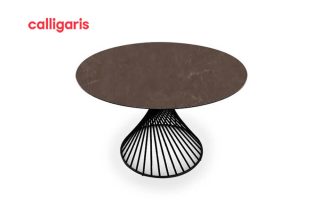 Bàn ăn Vortex Tròn 4 chỗ 1,2 ceramic P14C