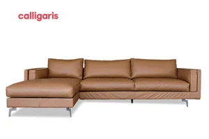 Sofa Metro Góc Phải 2m9 (Antelope Brown Leather L01)
