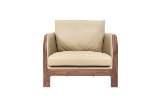 Armchair Orientale 1 Chỗ (Da bò Beige R5)