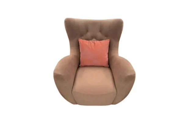 Armchair Iris Xoay (Vải VACT 5606)
