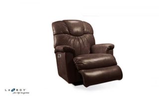 Ghế thư giãn Lazboy Lancer Da Chocolate (Chỉnh Điện 1PT)