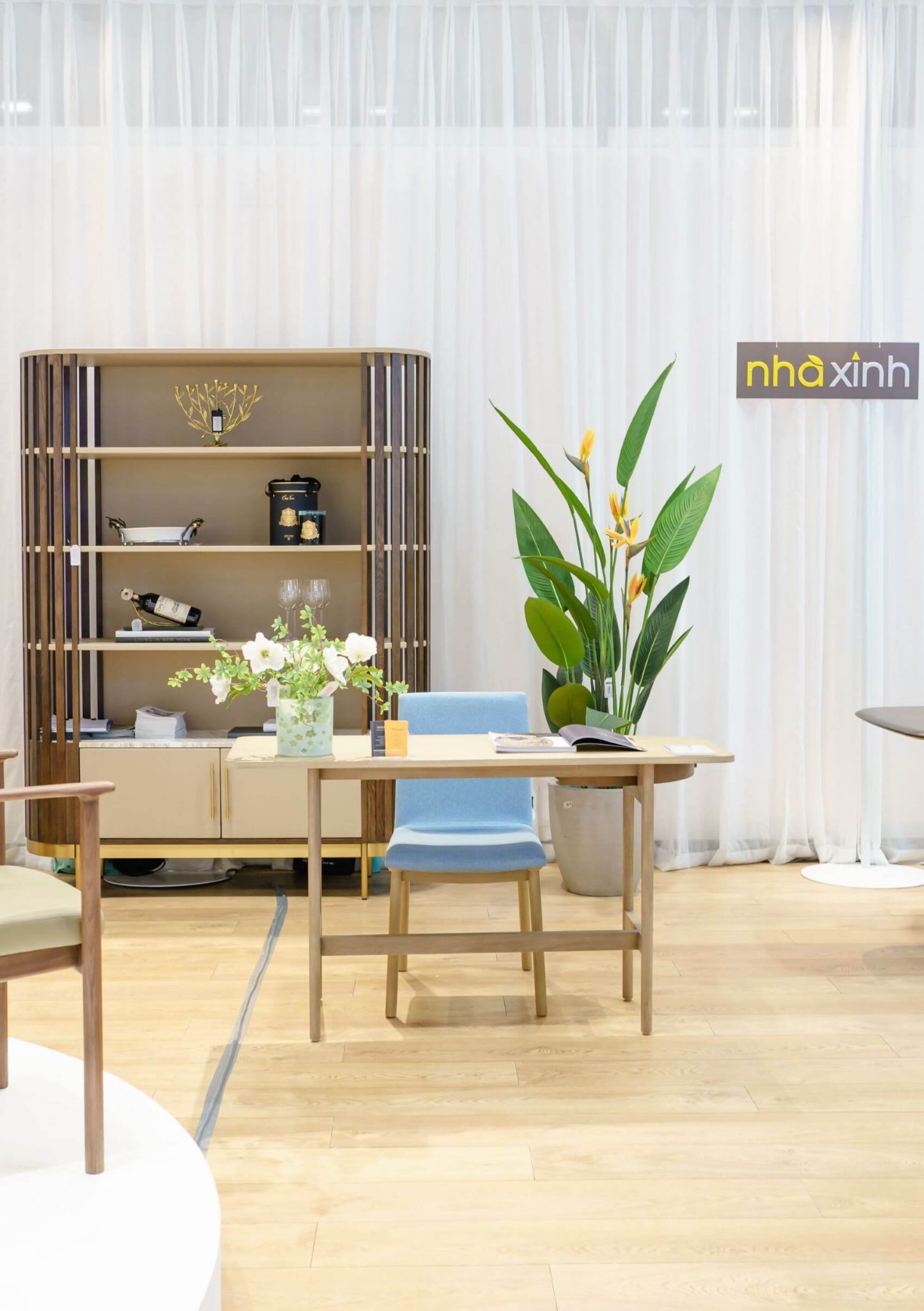 Gian hàng trưng bày của Nhà Xinh tại triển lãm Vibe 2024