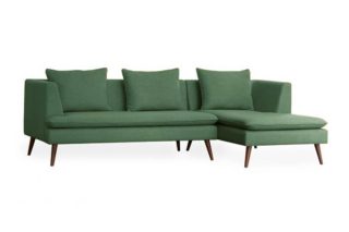 Sofa Poppy Góc Trái 2m4 (Màu Forest Green MB13)