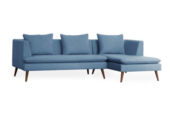 Sofa Poppy Góc Trái 2m4 (Màu Steel Blue VACT 7296)