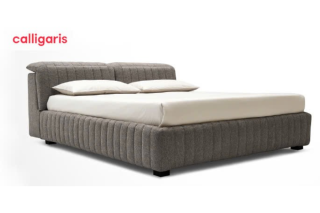 Giường Portland 1m8 (Vạt nâng thông minh) Light grey 1SWG/P12B