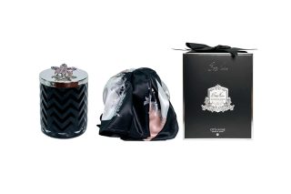 Nến thơm Herringbone Black & Silver HCS02