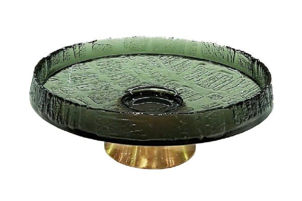 Khay trang trí AB9103 D25xH10 SM