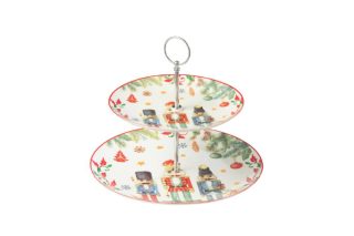 Khay trang trí noel 27x24 49323j