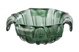 Bình trang trí retr 28x10 green 48435j