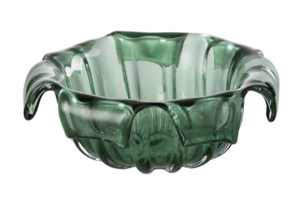 Bình trang trí retr 28x10 green 48435j