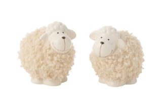 Con cừu tt lớn 16x12 white 45259j