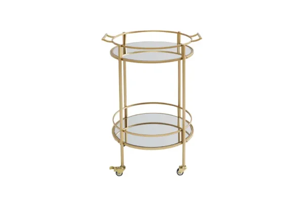 Xe đẩy quầy bar 2 tầng