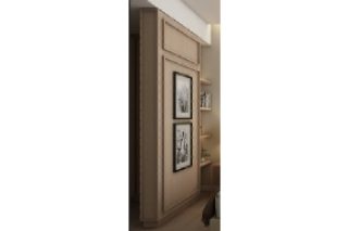 Vách ngăn + Kệ trang trí infinity PN master