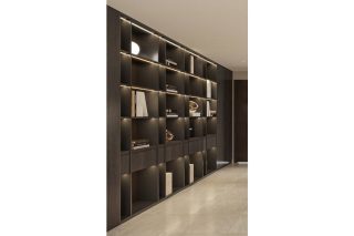 Kệ sách kết hợp tủ giày Infinity Option Mix