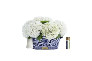 Hoa Tinh Dầu Grand Chinoiserie Hydrangeas – Ivory