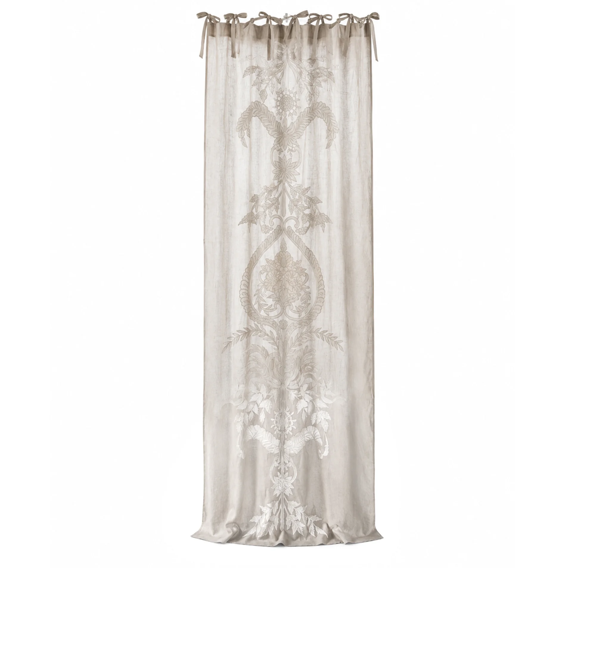 Rèm Cửa Dentelle Màu Beige